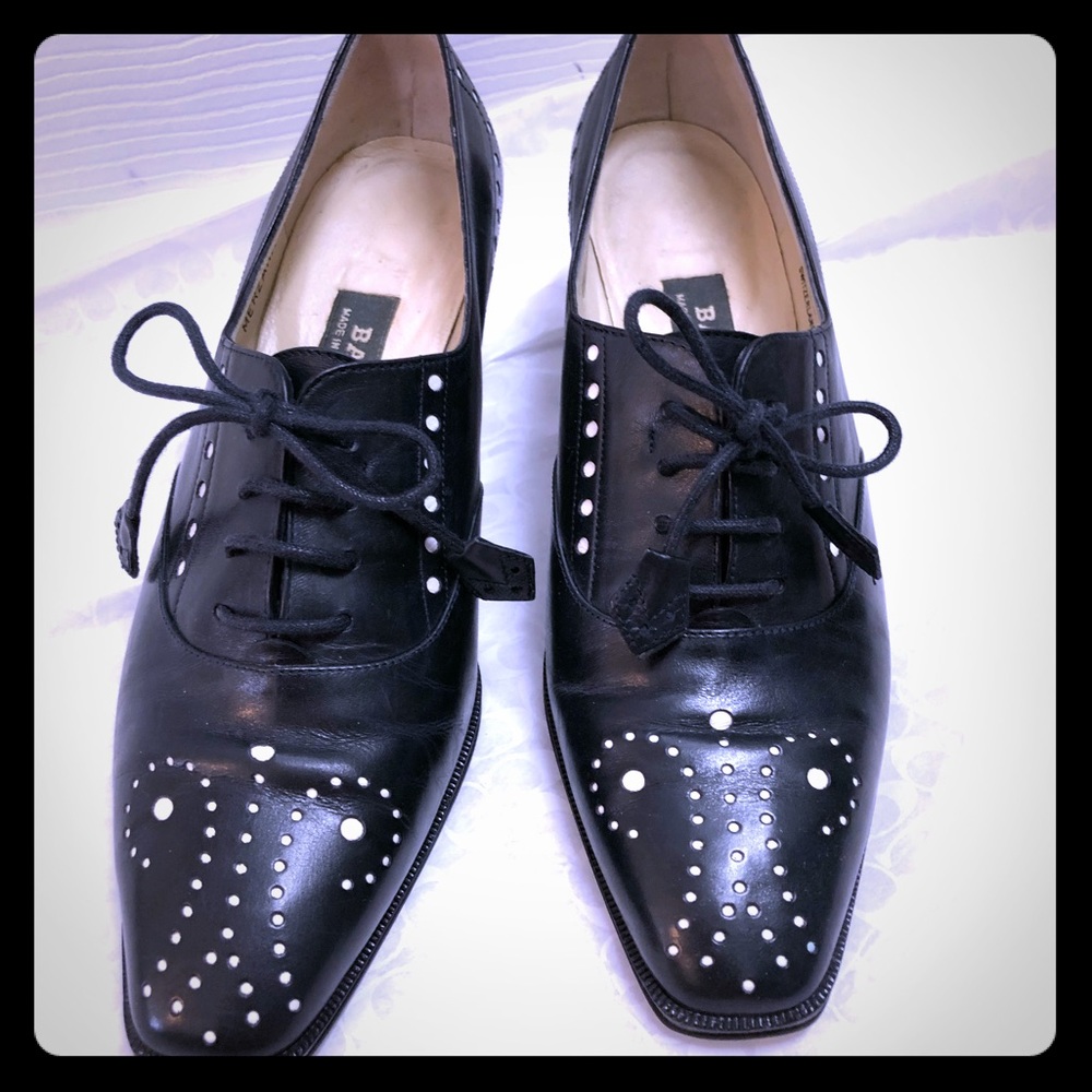 Bally Dark Navy Blue Shoes  3.5 E ( 6 US size)
